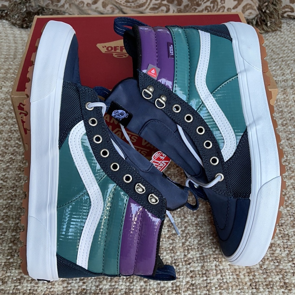 Vans Sk8-Hi Mte 2.0 Dx Dress Blues/Jasper Men’s - Picture 1 of 16